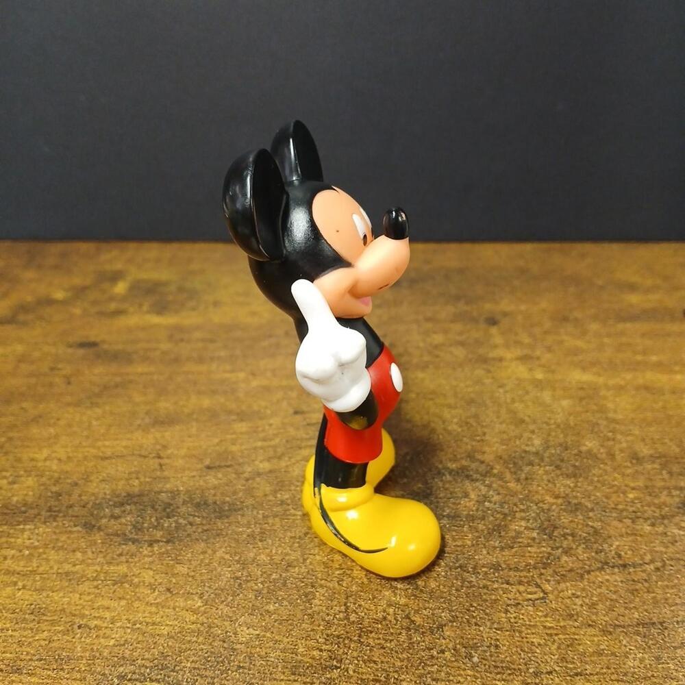 Vintage 4" Mickey Mouse Figure, Figurine - Picture 4 of 7